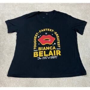 500 Level Bianca Belair The EST of WWE Graphic T-Shirt Size 2XL